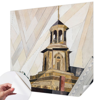 Samolepicí dekorativní fototapeta s motivem architektonické věže