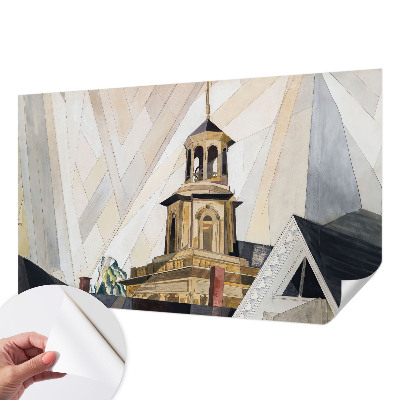 Samolepicí dekorativní fototapeta s motivem architektonické věže