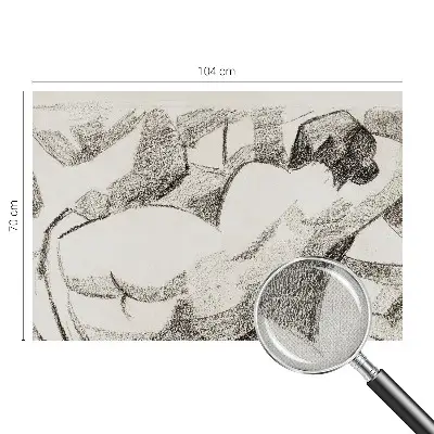 Fototapeta do dětského pokoje Ležící postava