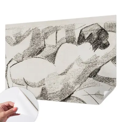 Fototapeta do dětského pokoje Ležící postava
