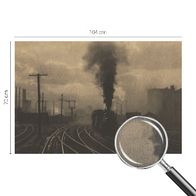 Moderní samolepicí fototapeta Průmyslová krajina