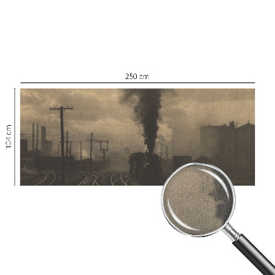 Moderní samolepicí fototapeta Průmyslová krajina