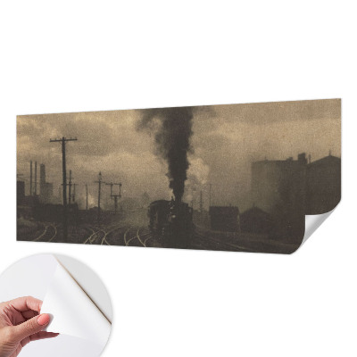 Moderní samolepicí fototapeta Průmyslová krajina