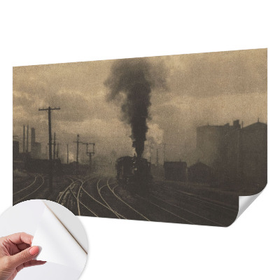 Moderní samolepicí fototapeta Průmyslová krajina