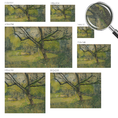 Samolepicí fototapeta na míru Zelená krajina