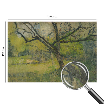 Samolepicí fototapeta na míru Zelená krajina