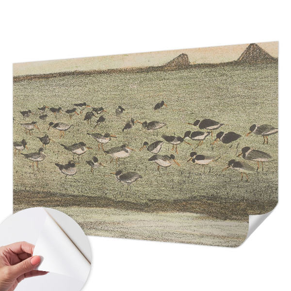 Samolepící fototapeta 3d Ptačí mír