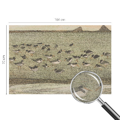 Samolepící fototapeta 3d Ptačí mír