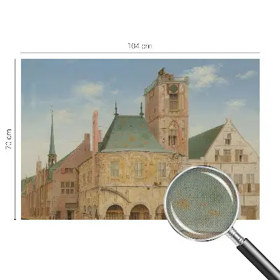 Samolepicí fototapeta na zeď Historická radnice