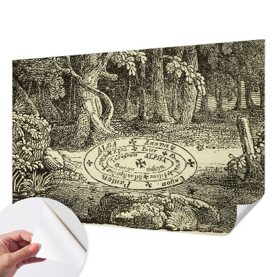 Dětská fototapeta s motivem magického kruhu