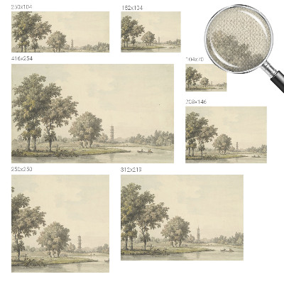 Samolepicí dekorativní fototapeta Tichý park