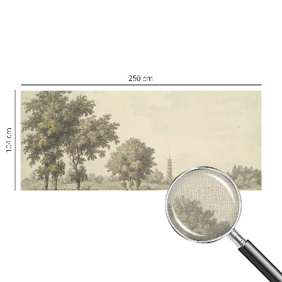 Samolepicí dekorativní fototapeta Tichý park