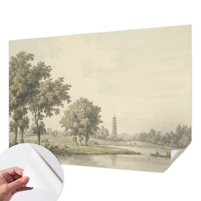 Samolepicí dekorativní fototapeta Tichý park