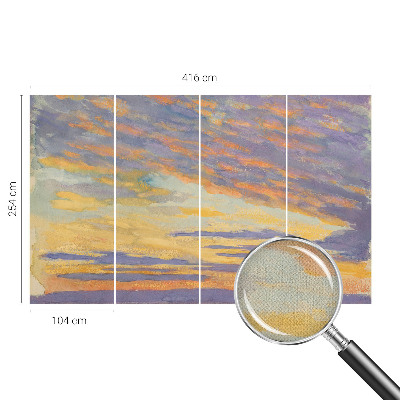 Fototapeta pro holku Pastelová obloha