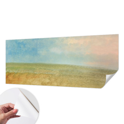 Samolepicí fototapeta na zeď Pastelová pole