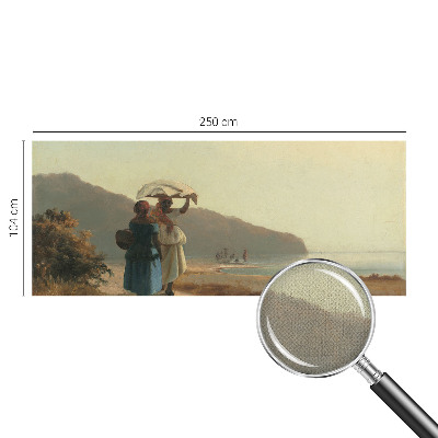 Samolepicí fototapeta do obýváků Procházka u moře