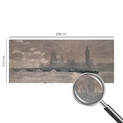 Samolepicí fototapeta do dětského pokoje Noční panorama