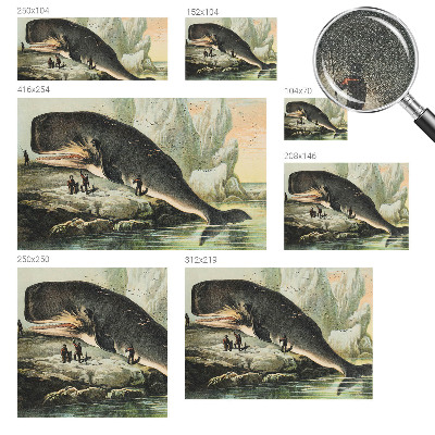 Samolepicí fototapeta do obýváků Mořský gigantismus
