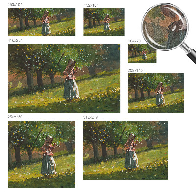 Samolepicí fototapeta do ložnice Podzimní odpoledne