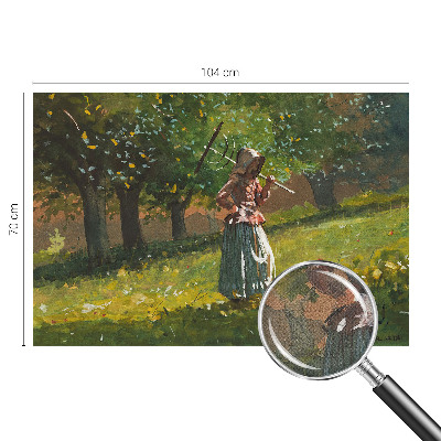 Samolepicí fototapeta do ložnice Podzimní odpoledne