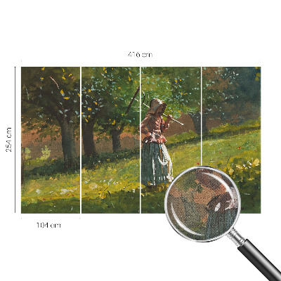 Samolepicí fototapeta do ložnice Podzimní odpoledne