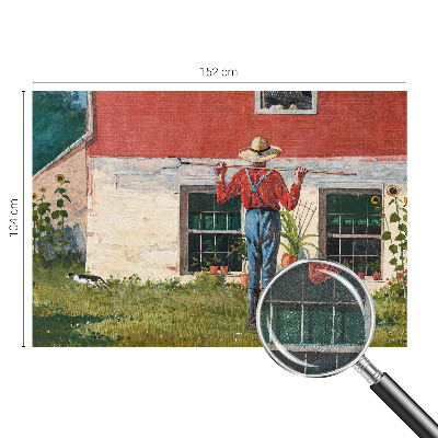 Fotografická tapeta samolepicí Vesnická scéna