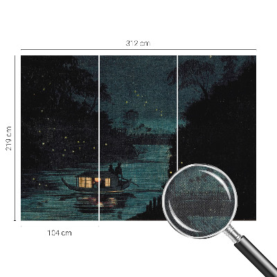 Samolepicí fototapeta na míru Večerní světla