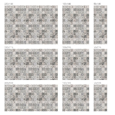 Privátní fólie na okno vitráž Dlaždicové vzory