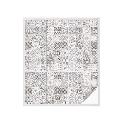 Privátní fólie na okno vitráž Dlaždicové vzory