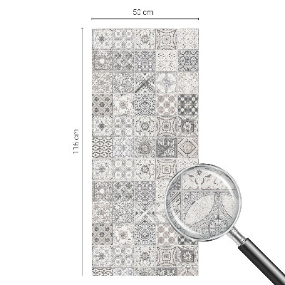 Privátní fólie na okno vitráž Dlaždicové vzory