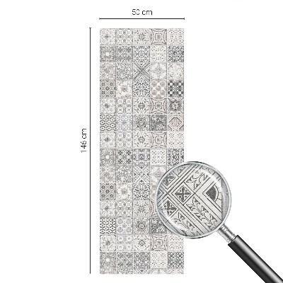 Privátní fólie na okno vitráž Dlaždicové vzory