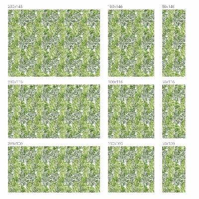 Protisluneční fólie na okna Rostlinné vzory