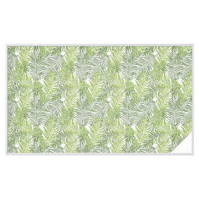 Protisluneční fólie na okna Rostlinné vzory