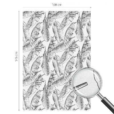 Protisluneční fólie na okna Tropické listy