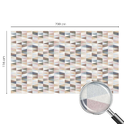 Zatmavovací fólie na okna Pastelová symetrie