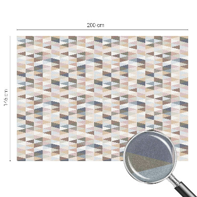 Zatmavovací fólie na okna Pastelová symetrie