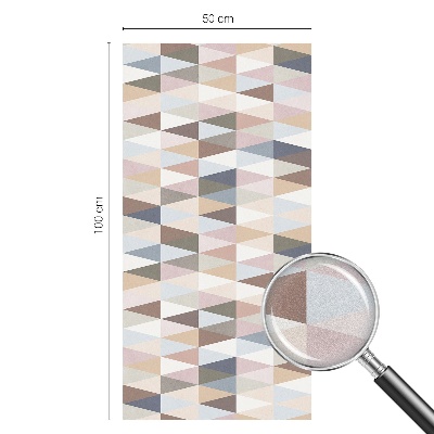 Zatmavovací fólie na okna Pastelová symetrie