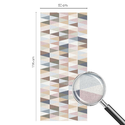 Zatmavovací fólie na okna Pastelová symetrie