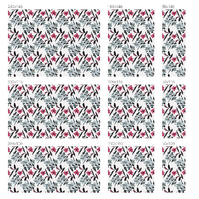 Privátní fólie na okno vitráž Květinový vzor