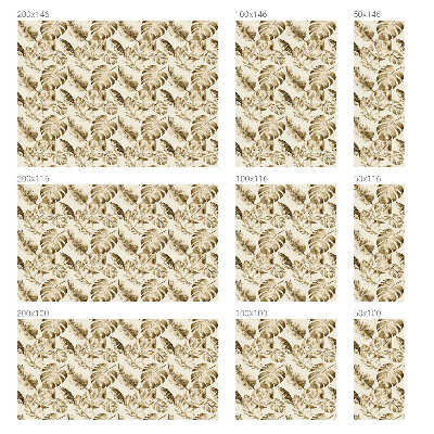 Zatmavovací fólie na okna Tropické rostliny