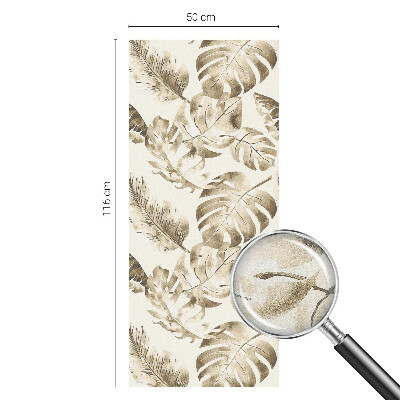 Zatmavovací fólie na okna Tropické rostliny