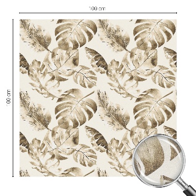 Zatmavovací fólie na okna Tropické rostliny