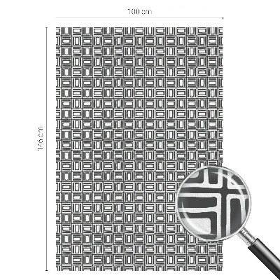 Privátní fólie na okno vitráž Energetický vzorec