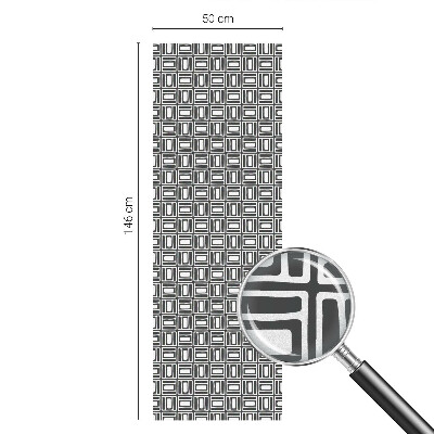 Privátní fólie na okno vitráž Energetický vzorec