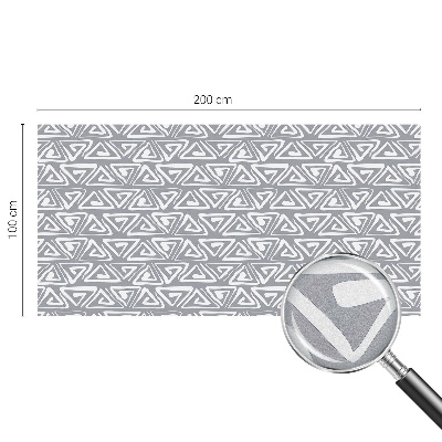 Dekorativní mléčná fólie na sklo Geometrický minimalismus