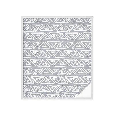 Dekorativní mléčná fólie na sklo Geometrický minimalismus