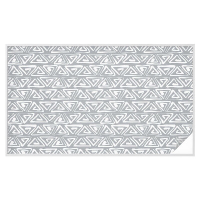 Dekorativní mléčná fólie na sklo Geometrický minimalismus