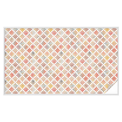 Neprůhledná fólie na sklo dveří Květinová krása