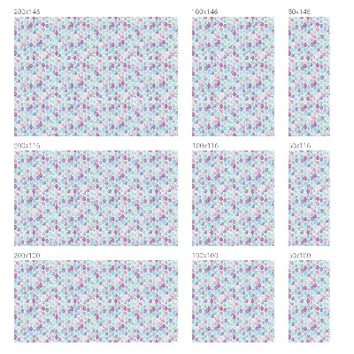 Zatmavovací fólie na okna Pastelové tečky