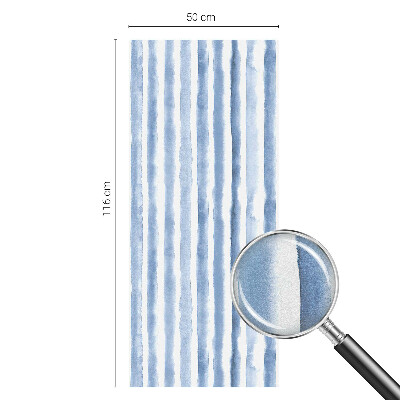 Zatmavovací fólie na okna Modré pruhy